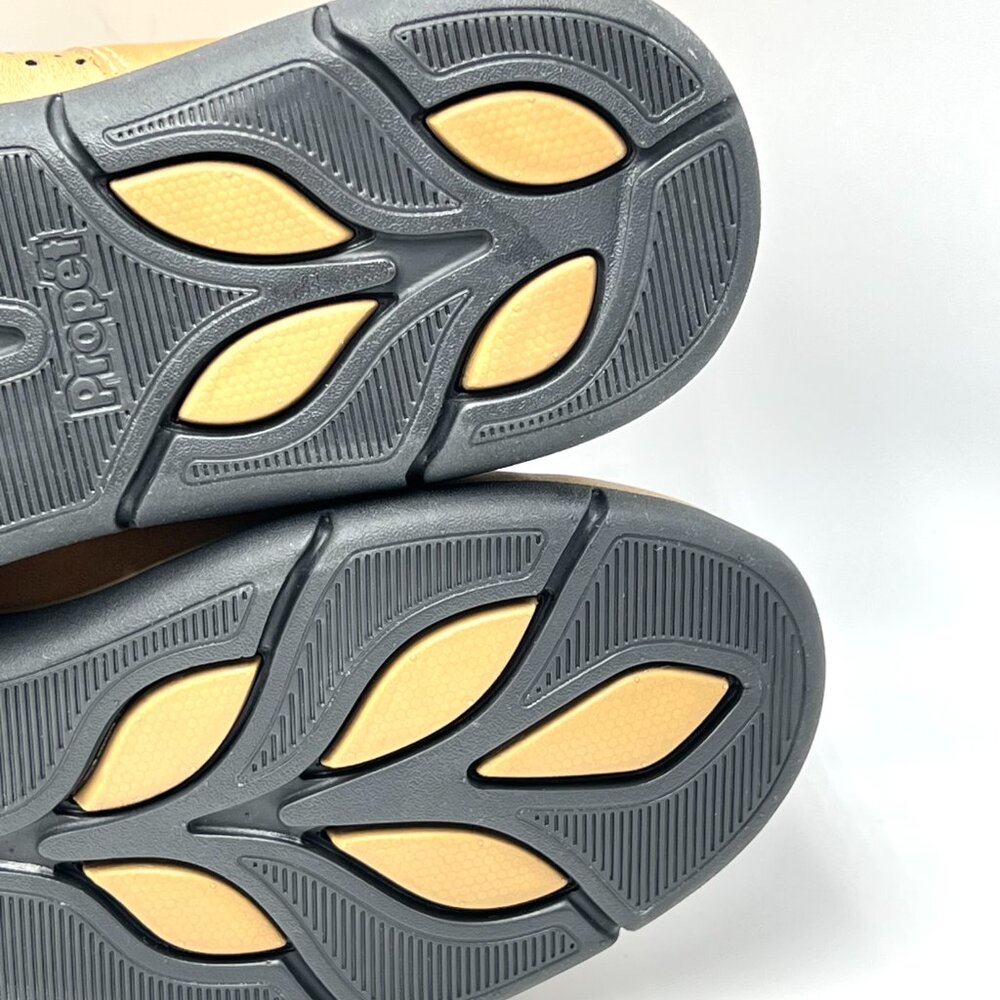 9.5N 9.5 NARROW WIDTH Propet Selena Brownβ Leather Mary Jane Comfort Flats Shoes - Picture 11 of 13